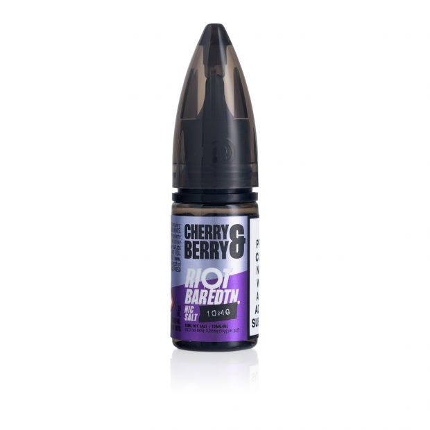 Riot Cherry Berry Bar EDTN 10ml Nic Salt E-Liquid